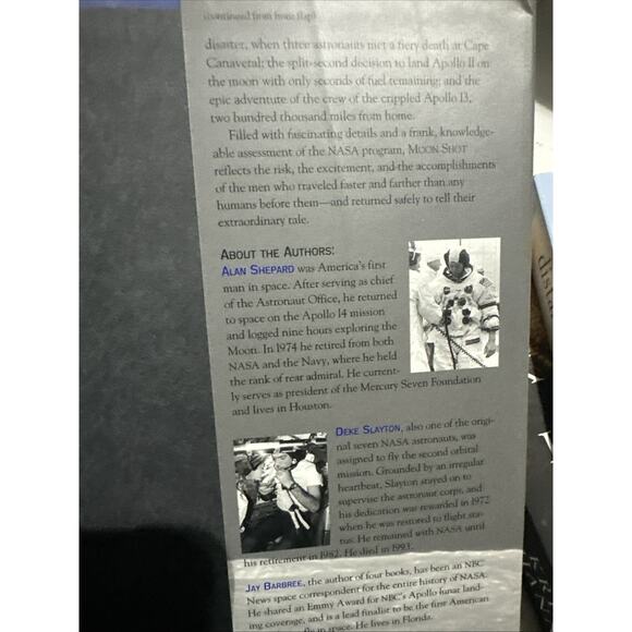 Moon Shot 1st Edition Signed by Alan Shepard NASA Apollo Astronaut - Picture 10 of 10
